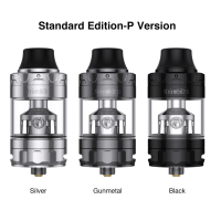 Kriemhild 2 Sub Ohm Tank Verdampfer von Vapefly (Fertigcoil) 25mmLieferumfang:1 Vapefly Kriemhild 2 Sub Ohm Tank - Verdampfer - 25 mm - 4,0/5,0 ml (P Version)1 Freecore Duplex Mesh Coil 0,2 Ohm (45 - 60 Watt)1 Freecore Mesh Coil 0,3 Ohm (40 - 55 Watt)1 Bubble Glas 5 ml1 810er Drip Tip resin blau1 510er Drip Tip Adapter1 Zubehör10762Vapefly32,00 CHFsmoke-shop.ch32,00 CHF