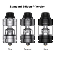 Kriemhild 2 Sub Ohm Tank Verdampfer von Vapefly (Fertigcoil) 25mmLieferumfang:1 Vapefly Kriemhild 2 Sub Ohm Tank - Verdampfer - 25 mm - 4,0/5,0 ml (P Version)1 Freecore Duplex Mesh Coil 0,2 Ohm (45 - 60 Watt)1 Freecore Mesh Coil 0,3 Ohm (40 - 55 Watt)1 Bubble Glas 5 ml1 810er Drip Tip resin blau1 510er Drip Tip Adapter1 Zubehör10762Vapefly22,40 CHFsmoke-shop.ch22,40 CHF