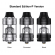 Kriemhild 2 Sub Ohm Tank Verdampfer von Vapefly (Fertigcoil) 25mm...