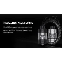 Kriemhild 2 Sub Ohm Tank Verdampfer von Vapefly (Fertigcoil) 25mmLieferumfang:1 Vapefly Kriemhild 2 Sub Ohm Tank - Verdampfer - 25 mm - 4,0/5,0 ml (P Version)1 Freecore Duplex Mesh Coil 0,2 Ohm (45 - 60 Watt)1 Freecore Mesh Coil 0,3 Ohm (40 - 55 Watt)1 Bubble Glas 5 ml1 810er Drip Tip resin blau1 510er Drip Tip Adapter1 Zubehör10762Vapefly22,40 CHFsmoke-shop.ch22,40 CHF