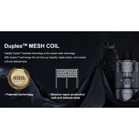 Kriemhild 2 Sub Ohm Tank Verdampfer von Vapefly (Fertigcoil) 25mmLieferumfang:1 Vapefly Kriemhild 2 Sub Ohm Tank - Verdampfer - 25 mm - 4,0/5,0 ml (P Version)1 Freecore Duplex Mesh Coil 0,2 Ohm (45 - 60 Watt)1 Freecore Mesh Coil 0,3 Ohm (40 - 55 Watt)1 Bubble Glas 5 ml1 810er Drip Tip resin blau1 510er Drip Tip Adapter1 Zubehör10762Vapefly22,40 CHFsmoke-shop.ch22,40 CHF