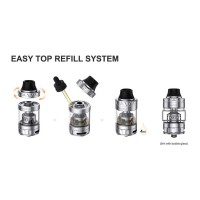 Kriemhild 2 Sub Ohm Tank Verdampfer von Vapefly (Fertigcoil) 25mmLieferumfang:1 Vapefly Kriemhild 2 Sub Ohm Tank - Verdampfer - 25 mm - 4,0/5,0 ml (P Version)1 Freecore Duplex Mesh Coil 0,2 Ohm (45 - 60 Watt)1 Freecore Mesh Coil 0,3 Ohm (40 - 55 Watt)1 Bubble Glas 5 ml1 810er Drip Tip resin blau1 510er Drip Tip Adapter1 Zubehör8459Vapefly32,00 CHFsmoke-shop.ch32,00 CHF