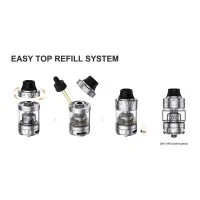 Kriemhild 2 Sub Ohm Tank Verdampfer von Vapefly (Fertigcoil) 25mmLieferumfang:1 Vapefly Kriemhild 2 Sub Ohm Tank - Verdampfer - 25 mm - 4,0/5,0 ml (P Version)1 Freecore Duplex Mesh Coil 0,2 Ohm (45 - 60 Watt)1 Freecore Mesh Coil 0,3 Ohm (40 - 55 Watt)1 Bubble Glas 5 ml1 810er Drip Tip resin blau1 510er Drip Tip Adapter1 Zubehör10762Vapefly22,40 CHFsmoke-shop.ch22,40 CHF
