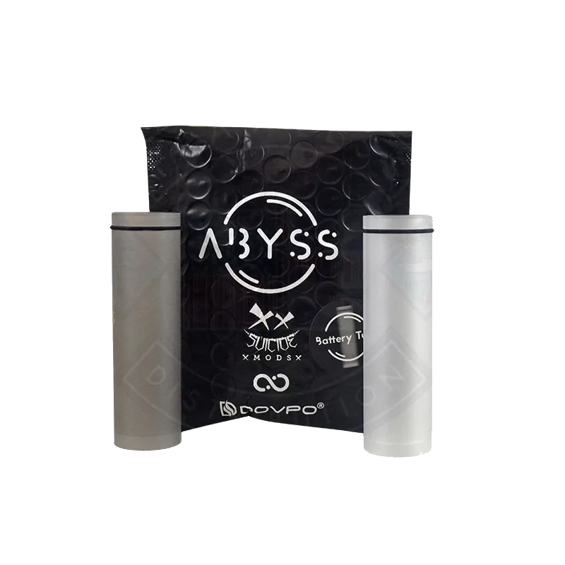 DOVPO X SUICIDE MODS ABYSS AIO 18650 BATTERY TUBELieferumfang: DOVPO X SUICIDE MODS ABYSS AIO 18650 BATTERY TUBEPersonalisieren Sie Ihren Abyss AIO mit diesen Acryl-Akkuhüllen!10816Suicide Mods4,70&nbsp;CHFsmoke-shop.ch4,70&nbsp;CHF