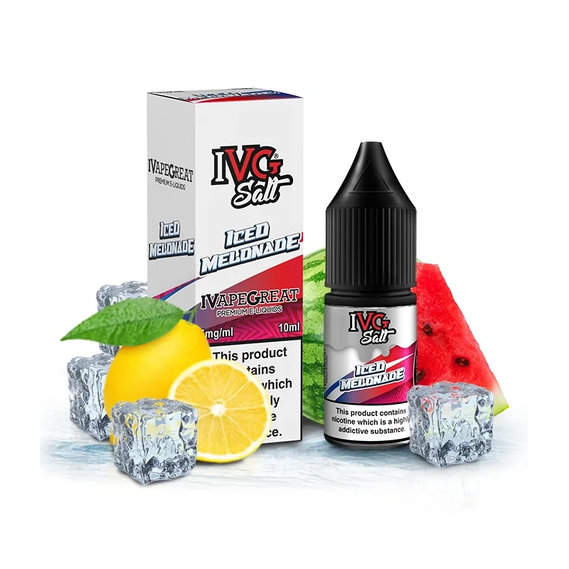I VG Salt - Crushed Range - Iced Melonade 10ml - vers. NikotinstärkenIVG Salt - Crushed Range - Iced Melonade 10ml - 20mgKöstlich frische und fruchtige Wassermelone, geschüttelt, nicht gerührt, mit einem Schuss Galiamelone und süß-spritziger Limonade auf Eis.20mg = Nikotinsalz3mg und 6mg = 50%50% VG PG - Nikotin10823I VG (I Vape Great) Premium Liquids6,20&nbsp;CHFsmoke-shop.ch6,20&nbsp;CHF