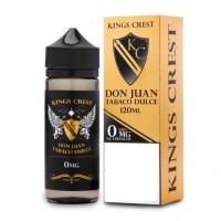 100 ml Don Juan Tabaco Dulce von Kings Crest - ShortfillLieferumfang: 100 ml Don Juan Tabaco Dulce von Kings Crest - Shortfill Entdecken Sie das süsse Königreich der Kollektion Don Juan von Kings Crest!Das Liquid Tabaco Dulce verwöhnt Sie mit dem Geschmack eines hellen Tabaks, der sich raffiniert mit den vollmundigen Noten von Karamell und Schokolade vermischt. Ein süsser Mix voller Charakter! 120ml Flasche mit 100ml hochdosiertem Liquid. Zum Verdünnen mit Nikotin-Shots für den gewünschten Nikotingehalt: 2 Shots für 3mg/ml und 4 Shots für 6mg/ml. Für mehr als 2 Shots muss ein grösserer Behälter vorgesehen werden.PG/VG-Mischverhältnis: 30/70.Hergestellt in den USA.9143Kings Crest Premium Liquid USA22,90 CHFsmoke-shop.ch22,90 CHF