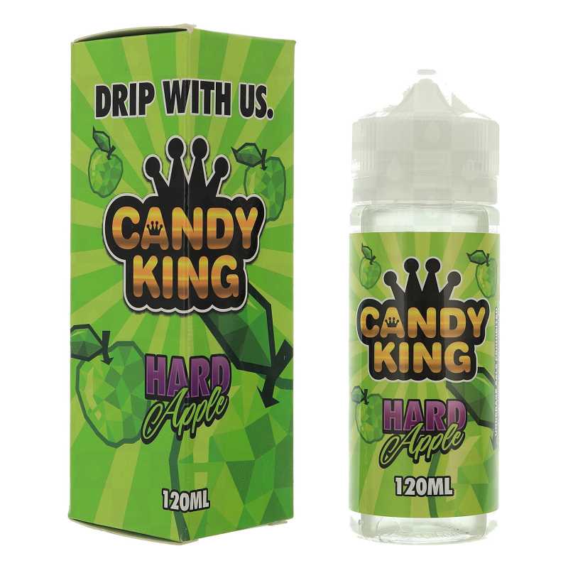 Candy King Hard Apple - 100ml -shortfill-Lieferumfang: Candy King Hard Apple - 100ml -shortfill-Candy King Hard Apple E liquid is a premium recreation of sour Granny Smith apples reduced to the mouth puckering nectar to create a tangy but sour fruity e juice that is sure to dazzle the taste buds.70/30 VG PG100 ml -shortfill- = sie können das Liquid pur dampfen oder mit 20 ml 0er oder Nikotin Base auffüllen7822candy king18,90 CHFsmoke-shop.ch18,90 CHF