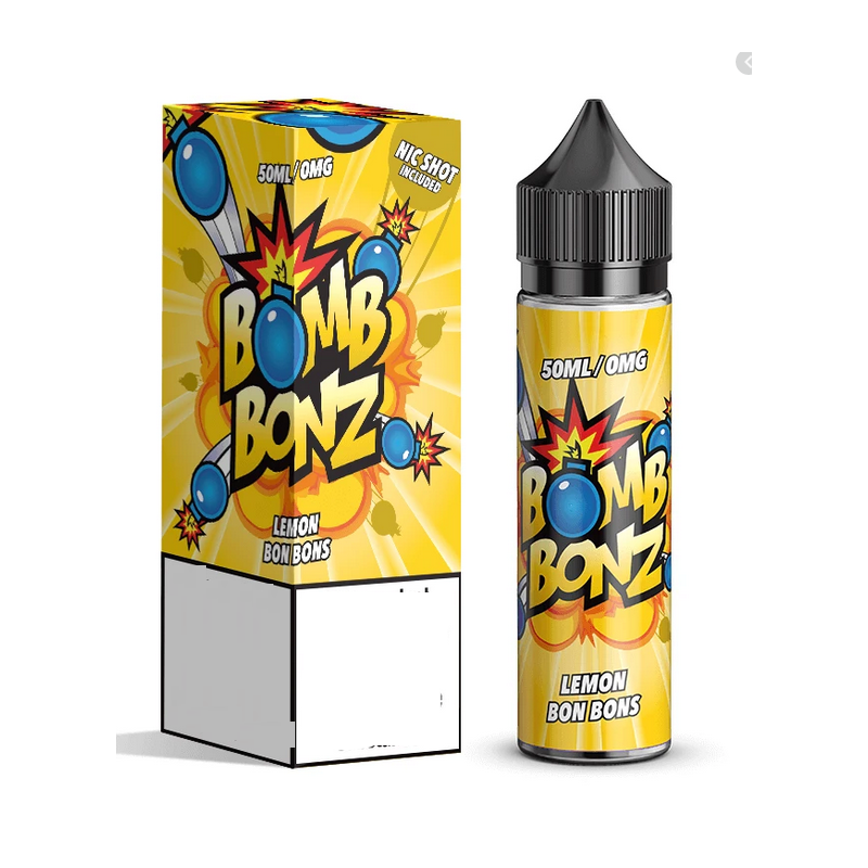 Bomb Bonz Lemon Bon Bons Short Fill - 50ml + NikotinshotLieferumfang: Bomb Bonz Lemon Bon Bons Short Fill - 50mlDelivering an almighty sweet explosion to your senses, Bomb Bonz’s E-Liquid range features four explosive flavours that will annihilate your taste buds. As a bonus they’ve even added a free nicotine shot to your package!!Lemon Bonz Bons 70VG/30PG E-LiquidManufactured in the UK10ml Nikotin Shot Gratis dabei7677Bomb Bonz Liquids6,90 CHFsmoke-shop.ch6,90 CHF