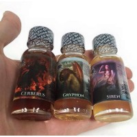 35 ml SIREN von Cyclops Creature Collection -0 mg Nikotin- Ananas KuchenDie Sirene hat mit ihrem süßen verführerischen Gesang schon so manchen Seemann angelockt. Genauso wie so wenige dem Aroma und Geschmack eines frisch gebackenen, feuchten Ananas-Kuchens auf dem Kopf widerstehen können.- 65/35 VG/PG- 60ml- Erhältlich in 0 mg,- Hergestellt in den USAThe Siren has lured many a sailor with her sweet seductive song. Much the same way that so few can resist the aroma and flavor of a freshly baked, moist pineapple upside-down cake. - 65/35 VG/PG - 60ml - Available in 0 mg, - Made in the USA3220Cyclops Vapor Juices USA2,40 CHFsmoke-shop.ch2,40 CHF