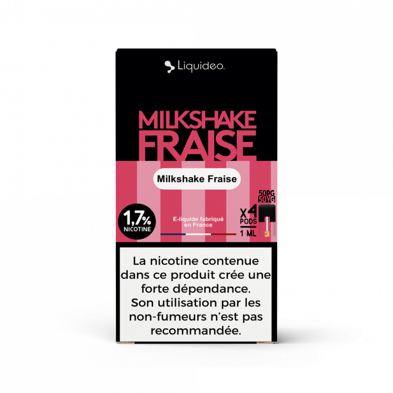 4x1ml Milkshake Fraise - Wpod - Nikotin Salz 10mg von LiquideoLieferumfang: 4x Milkshake Fraise - Nikotin Salz Pods TPD2 10mg von Liquido TPD2 ready - Zum nachfüllen für die Vaze Pod / JuulGeschmack: Strawberry Milkshake: ein cremiger Erdbeer-Milchshake-Geschmack.Nikotin: 10mg10845Liquideo9,50 CHFsmoke-shop.ch9,50 CHF