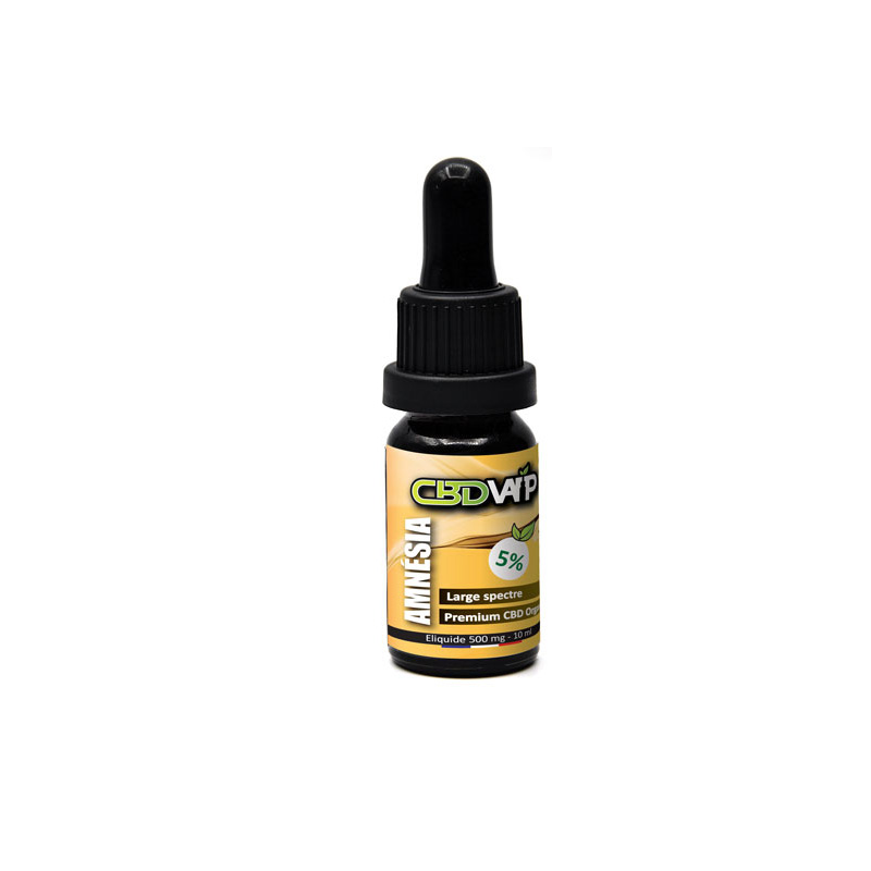 Amnésia 10ml - CBDVAP - CBD : 300mgLieferumfang: Amnésia 10ml - CBDVAP - CBD : 300mg E-Liquid CBD Amnesia 300mg mit dem Geschmack von einer der berühmtesten Sorte mit dominanter Sativa, Dosierung 3% ist 30mg CBD pro ml. Ein Genuss! Diese Eliquide ist in breites Spektrum ausgearbeitet und enthält die Cannabinoide CBD, CBG, CBDA auf einer pflanzlichen Basis 100% natürlich angepasst an alle E-Zigaretten.Enthält kein THC.Marke CBDVAPLand Frankreich50/50 PG/GE-VerhältnisVerpackung 10ml PE-Flasche mit kindersicherem VerschlussInhalt 10mlNikotin-Dosierung 0mgDosierung von CBD 100, 300, 500mg10937CBD VAP - aus Frankreich13,60 CHFsmoke-shop.ch13,60 CHF