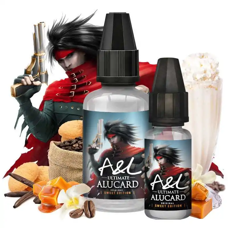 30 ml ALUCARD SWEET von a&l shakers Aroma (DIY)Geschmack: Keks, Karamell, Kaffee-Milchshake, Vanille Lieferumfang :30 ml ALUCARD SWEET von a&amp;l shakers Aroma (DIY)Geschmack: Keks, Karamell, Kaffee-Milchshake, VanilleDer extreme Genuss eines Milchshakes mit Kaffee, Vanille, Karamell und Keksen.Konzentriertes Aroma, das in einer Basis verdünnt werden soll.30ml aufkonzentrierenHergestellt in FrankreichAroma nicht pur dampfen11005A&L Shakers Aromen11,90&nbsp;CHFsmoke-shop.ch11,90&nbsp;CHF