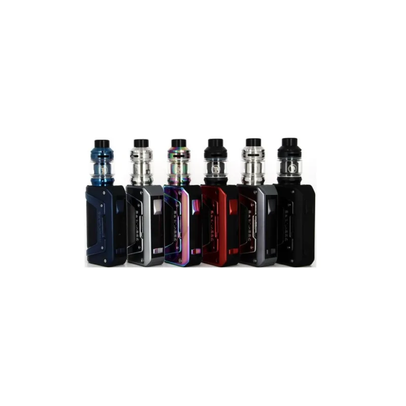 KIT AEGIS LEGEND 200W TC (+ Z SUB 5,5ML) GEEKVAPE KitKIT AEGIS LEGEND 2 200W TC (+ Z SUB 5,5ML) GEEKVAPE KitDie Aegis-Serie von Geekvape wird mit dem Legend 2-Kit vervollständigt, das bis zu 200W Leistung entwickeln kann und über variable Wattage-, Bypass-, VPC-, Kurven- und Temperaturregelungsmodi verfügt.  Wie so oft bei Geekvape, ist es stoßfest, wasserdicht, staubdicht und kann extremen Temperaturen von -20 bis 50 Grad standhalten. Das Kit kommt mit einem Z Sub-ohm-Zerstäuber mit einer Kapazität von 5,5 ml. Betrieben mit 2x 18650 (nicht im Lieferumfang dabei) 11008geekvape89,90 CHFsmoke-shop.ch89,90 CHF