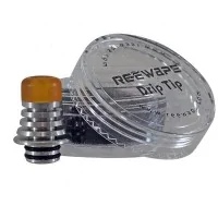 REEWAPE - AS 278 RESIN 510 DRIP TIP vers. FarbenREEWAPE - AS 278 RESIN 510 DRIP TIPLieferumfang: 1x&nbsp;Drip Tip 510 AS308 - ReeWape vers. FarbenPassend auf alle 510 AnschlüsseAS 278 -510 Tropfspitze fitment auf 510 Verdampfer, die Flossen auf dem Tropf gebildet ermöglicht eine größere Wärmeableitung.1) Größe: 10mm (H)*16mm (D)2) Material:&nbsp; PEI1 x Drip Tip 1 x O-Ring 1 x Verpackungvers. FarbenSchwarz UltemSchwarzSS/UltemSS/Schwarz11036Drip Tip5,90&nbsp;CHFsmoke-shop.ch5,90&nbsp;CHF