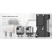 ASPIRE BOXX VAPE KIT design by SunboxASPIRE BOXX VAPE KIT Lieferumfang: 1 x BOXX Mod (Battery Not Included)1 x BOXX Pod 2.0 ml(For Nautilus Coils)1 x User Manual1 x Wrench1 x Spare Drip Tip1 x Nautilus Coil Adaptor1 x Nautilus BVC Coil 1.8Ω1 x Nautilus 2S Mesh Coil 0.7Ω1 x 510 Drip Tip Adaptor11057Aspire69,90 CHFsmoke-shop.ch69,90 CHF