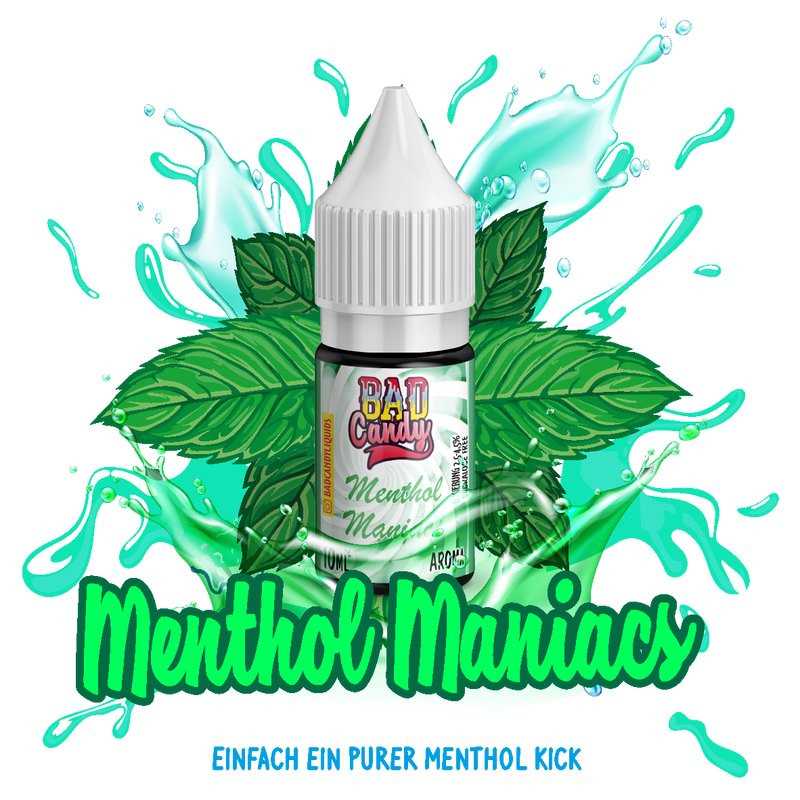 Menthol Maniacs - 10ml von Bad Candy - Aroma (DIY)Menthol Maniacs - 10ml von Bad Candy - Aroma (DIY)Beim Menthol Manicas entsteht der Geschmack eines frischen und minzigen Menthol Kicks.Aroma nie pur dampfenArtikeltypAromen-KonzentrateHerstellerBad CandyNatürlich100% NatürlichGeschmackCool, Frisch, Menthol, MinzeVerwendete AromenMentholInhaltsstoffeKünstliche Aromen, Naturidentische Aromen, Propylenglykol E1520FlaschenartPE-FlascheTrägerstoffPropylenglykolInhalt / Grösse10 mlHerkunftDeutschlandDosierung - Liquids ca. 8 %11102Bad Candy Vape Longfill5,10 CHFsmoke-shop.ch5,10 CHF