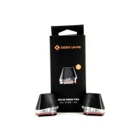 Aegis Nano - 2x Ersatzkartuschen / Pods von Geekvape vers. OhmLieferumfang: 2x Aegis Pod 3.5 ml Ersatzkartusche / Pod von GeekvapePackung mit zwei leeren 2 ml-Kartuschen für das Aegis Nano Pod-Kit von Geek Vape.Fassungsvermögen (ml) 2 mlWiderständ 0.6 ohm oder 1.2 ohm11116geekvape9,90 CHFsmoke-shop.ch9,90 CHF