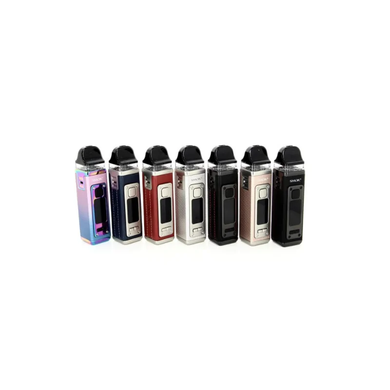 Kit RPM 4 Pod System - 1650mah - 5ml SmokKit RPM 4 Pod System  - 1650mah - 5ml SmokInhalt: 1 x RPM4 1 x RPM 4 LP2 5ml Kartusche (LP2 Mesh-Widerstand 0,23 Ohm vorinstalliert)1 x RPM-Patrone RPM 4 5ml (Mesh-Widerstand 0,4 Ohm vorinstalliert)1 x USB Typ-C Kabel1 x BenutzerhandbuchTECHNISCHE DATENMaterialien LederArt der Materialien PodsIntermediate KitsTyp der Bausätze Pod-BausätzeBatterietyp IntegriertLebensdauer der Batterie 1650 mAhNur Micro-USB-LadenMaximale Leistung 60WLuftstromEinstellbarer Luftstrom JaFassungsvermögen (ml) 5 mlSeitliche FüllungTropfenspitzen-Typ SonstigesAnschlüsse SonstigesElektronische Schutzeinrichtungen JaWiderstände von 0,5 bis 1 Ohm11130Smoketech29,90 CHFsmoke-shop.ch29,90 CHF