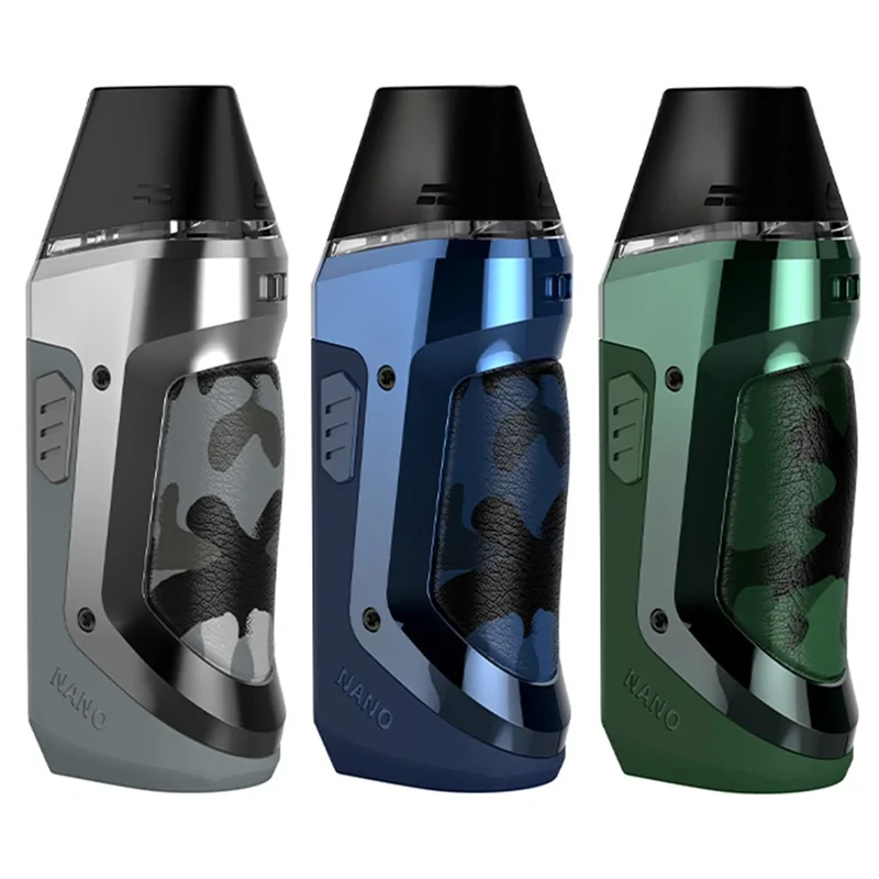 AEGIS NANO POD System - 800MAH 3.5ML von GEEKVAPEInhalt:1 x Aegis Nano Pod1 x Aegis Nano Pod 2 ml 0,6 Ohm (vorinstalliert)1 x Aegis Nano Pod 2 ml 1.2 ohm1 x Ersatzteile1 x Umhängeband1 x USB-Kabel1 x Benutzerhandbuch11006geekvape29,90 CHFsmoke-shop.ch29,90 CHF