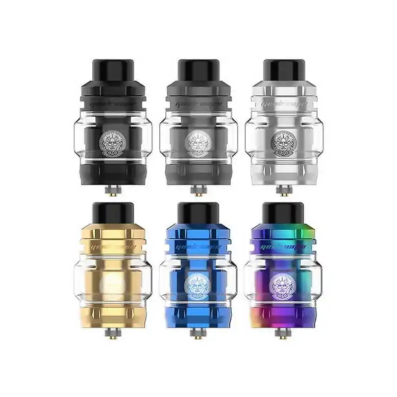 Geekvape Zeus Max Verdampfer - Z Max (Coilverdampfer) 4 ml - 32mmLieferumfang: 2 x Geekvape M Series Coil (vorinstalliert: 0,14ohm, 60-80W, Ersatz Coil: 0,2ohm, 70-85W)1 x Ersatzglas (2ml)1 x Ersatzteilpaket1 x Mundstück1 x Verdampfer (4mlTechnische Daten:Grösse: 55,85 x 32 mmKapazität: 4ml (Ersatzglas 2ml)Mundstück Typ: 810Füllmethode: Top-FillCoil: 0,14ohm, 60-80W (vorinstalliert), 0,2ohm, 70-85WAuslaufsicheres oberes LuftstromsystemGeekvape M Series Coil, reinerer Geschmack und reichhaltige WolkenLuftstrom von oben nach unten mit auslaufsicherer FunktionTop Fill nachfüllen,Der&nbsp;Geekvape Z Max Tank&nbsp;setzt die Z-Traditionen fort und beinhaltet ein hochdynamisches Top-To-Side Airflow-System mit dem branchenführenden Z-Level Leakproof Design. Mit dem Geschmacksturbo Geekvape M-Serie Coil, kann dieser Z-Motor massive Wolken grenzenlos zu schaffen, so dass Cloud-Chasing max und entspannen.11143geekvape24,90&nbsp;CHFsmoke-shop.ch24,90&nbsp;CHF