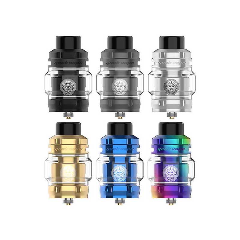 Geekvape Zeus Max Verdampfer - Z Max (Coilverdampfer) 4 ml - 32mmLieferumfang: 2 x Geekvape M Series Coil (vorinstalliert: 0,14ohm, 60-80W, Ersatz Coil: 0,2ohm, 70-85W)1 x Ersatzglas (2ml)1 x Ersatzteilpaket1 x Mundstück1 x Verdampfer (4mlTechnische Daten:Grösse: 55,85 x 32 mmKapazität: 4ml (Ersatzglas 2ml)Mundstück Typ: 810Füllmethode: Top-FillCoil: 0,14ohm, 60-80W (vorinstalliert), 0,2ohm, 70-85WAuslaufsicheres oberes LuftstromsystemGeekvape M Series Coil, reinerer Geschmack und reichhaltige WolkenLuftstrom von oben nach unten mit auslaufsicherer FunktionTop Fill nachfüllen,Der Geekvape Z Max Tank setzt die Z-Traditionen fort und beinhaltet ein hochdynamisches Top-To-Side Airflow-System mit dem branchenführenden Z-Level Leakproof Design. Mit dem Geschmacksturbo Geekvape M-Serie Coil, kann dieser Z-Motor massive Wolken grenzenlos zu schaffen, so dass Cloud-Chasing max und entspannen.11143geekvape26,00 CHFsmoke-shop.ch26,00 CHF