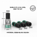 Ambition Mods - Shield Drip Tip Kit - 510 vers. Farben