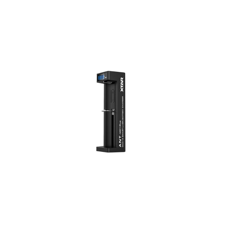 MC1 PLUS - XTAR - Ladegerät für Li-Ion, Ni-MH (18650-21700)MC1 PLUS - XTAR - Ladegerät für Li-Ion, Ni-MH (21700) USB-C ANT, der Batterieverlängerer!Wählt automatisch den am besten geeigneten Ladestrom (0,5A / 1A) für die Batterien, um eine möglichst lange Lebensdauer zu gewährleistenLCD-Display zeigt Ladestrom und detaillierten Ladestatus anKann eine VTC5 in 3 Stunden mit 1A vollständig aufladen, klein aber fein. Folgende Li-Ionen Akkutypen sind ladbar:10440 / 14500 / 14650 / 16340 / 17335 / 17500 / 17670 / 18350 / 18490 / 18500 / 18650 / 18700 / 20700 / 21700 / 22650Folgende Akkus können nur im Schacht 1 und Schacht 8 geladen werden: 25500 / 26650 / 267003.6V/3.7V Lithium-Ionen-Akkus.Auch für PCB geschützte 20700/21700 Akkus geeignet max. Länge 75,5 mm. Folgende Ni/MH Ni/CD Akkutypen sind ladbar:AAAA / AAA / AA / AFolgende Akkus können nur im Schacht 1 und Schacht 8 geladen werden:  SC / C / D.  Lieferumfang:MC1 PLUS - XTAR - Ladegerät für Li-Ion, Ni-MH (21700) USB-C  Sicherheitshinweise:1. Laden Sie nur die für das Gerät vorgesehene Akkus.2. Achten sie bitte immer auf die Eingestellte Ladespannung.3. Laden sie nur Akkus mit der geeigneter Ladespannung.(Explosion Gefahr)4. Gerät ist für den Hausgebrauch, halten sie Wasser und Feuchtigkeit fern!.5. Demontage und Modifikation sind streng verboten!6. Bitte vermeiden sie einen Kurzschluss.11219Xtar Charger9,90 CHFsmoke-shop.ch9,90 CHF