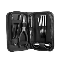Geekvape Simple Tool Kit - WickelsetGeekvape Simple Tool Kit - WickelsetEin Bausatz, der die notwendigen Werkzeuge für den Zusammenbau Ihrer Widerstände enthältDieses Set enthält: Kreuzschlitzschraubendreher 2,0mm, 2,4mmSchlitzschraubendreher 2,0mm, 3,0mmInbusschlüssel 1,5 mmRundzangeSchereEllenbogenpinzette11239geekvape10,40 CHFsmoke-shop.ch10,40 CHF