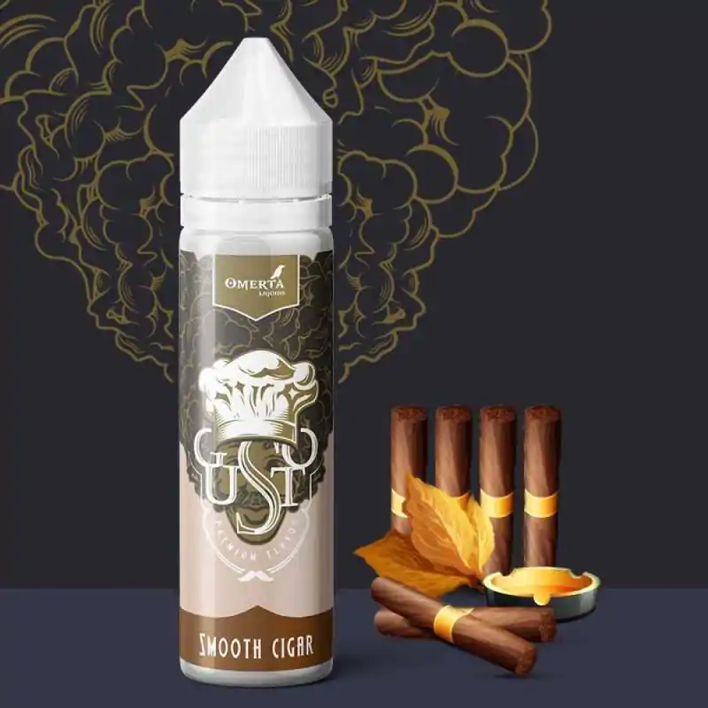 Smooth Cigar - 50ml Shortfill - Gusto von Omerta LiquidsSmooth Cigar - 50/60ml Shortfill - Gusto von Omerta Liquids Smooth Cigar bietet ein Rauchgefühl, das durch erstklassige kubanische Zigarren hervorgehoben wird. So wird dieses Liquid vor allem Tabakliebhaber gefallen.30 PG 70 VG Tabak, Tabak-Kuba, Tabak-Zigarren11246OMERTA Liquids (Diamond Labs)18,90 CHFsmoke-shop.ch18,90 CHF Smooth Cigar - 50ml Shortfill - Gusto von Omerta LiquidsSmooth Cigar - 50/60ml Shortfill - Gusto von Omerta Liquids Smooth Cigar bietet ein Rauchgefühl, das durch erstklassige kubanische Zigarren hervorgehoben wird. So wird dieses Liquid vor allem Tabakliebhaber gefallen.30 PG 70 VG Tabak, Tabak-Kuba, Tabak-Zigarren11246OMERTA Liquids (Diamond Labs)18,90 CHFsmoke-shop.ch18,90 CHF