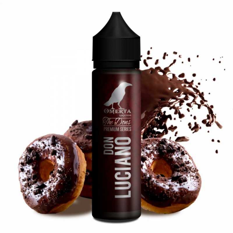 50 ml Don Luciano - Shortfill - The Dons von Omerta Liquids50 ml Don Luciano - Shortfill - The Dons von Omerta LiquidsDon Luciano aus der Dons Serie ist ein leckerer Dessertgeschmack. Dazu wurden frische Donuts mit einer süssen Schokoladencreme gefüllt. Ein unvergessliches Geschmackserlebnis das nicht nur Schleckermäuler begeistern wird.30 PG 70 VG Creme, Dessert, Donut, Schokolade11248OMERTA Liquids (Diamond Labs)18,90 CHFsmoke-shop.ch18,90 CHF