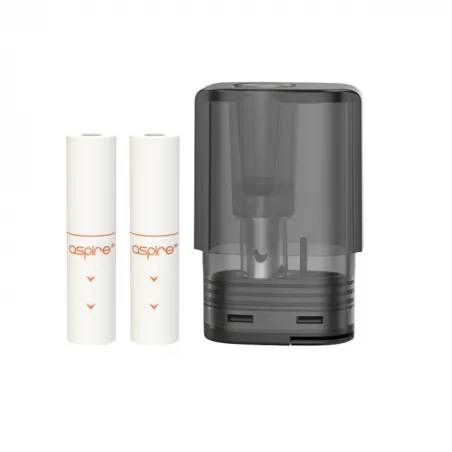 2x Vilter Ersatzpod + 2 Papier Filter von Aspire - 1 Ohm