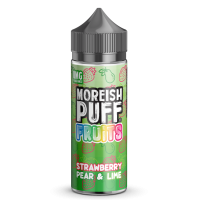 Moreish Fruits - Strawberry, Pear & Lime 100ml 0mg shortfillLieferumfang: Moreish Fruits - Strawberry, Pear &amp; Lime 100ml 0mg shortfillGeschmack:Strawberry, Pear &amp; Lime von Moreish Puff bietet genau das, was auf der Flasche steht. Eine gewürfelte Kombination aus Erdbeeren und Birnen, verfeinert mit ein paar Tropfen Limette. Strawberry, Pear &amp; Lime von Moreish Puff kommt als 100ml Vape-Saft mit 0 Nikotin. Es gibt Platz für Nikotin, wenn nötig.70% / 30% | VG / PG11267Moreish Puff UK Liquids22,90 CHFsmoke-shop.ch22,90 CHF