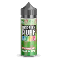 Moreish Fruits - Strawberry, Pear & Lime 100ml 0mg shortfillLieferumfang: Moreish Fruits - Strawberry, Pear &amp; Lime 100ml 0mg shortfillGeschmack:Strawberry, Pear &amp; Lime von Moreish Puff bietet genau das, was auf der Flasche steht. Eine gewürfelte Kombination aus Erdbeeren und Birnen, verfeinert mit ein paar Tropfen Limette.&nbsp;Strawberry, Pear &amp; Lime von Moreish Puff kommt als 100ml Vape-Saft mit 0 Nikotin. Es gibt Platz für Nikotin, wenn nötig.70% / 30% | VG / PG11267Moreish Puff UK Liquids22,90&nbsp;CHFsmoke-shop.ch22,90&nbsp;CHF