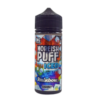 100 ml Moreish Puff Iced - Rainbow Sherbet 0mg Shortfill E-liquid