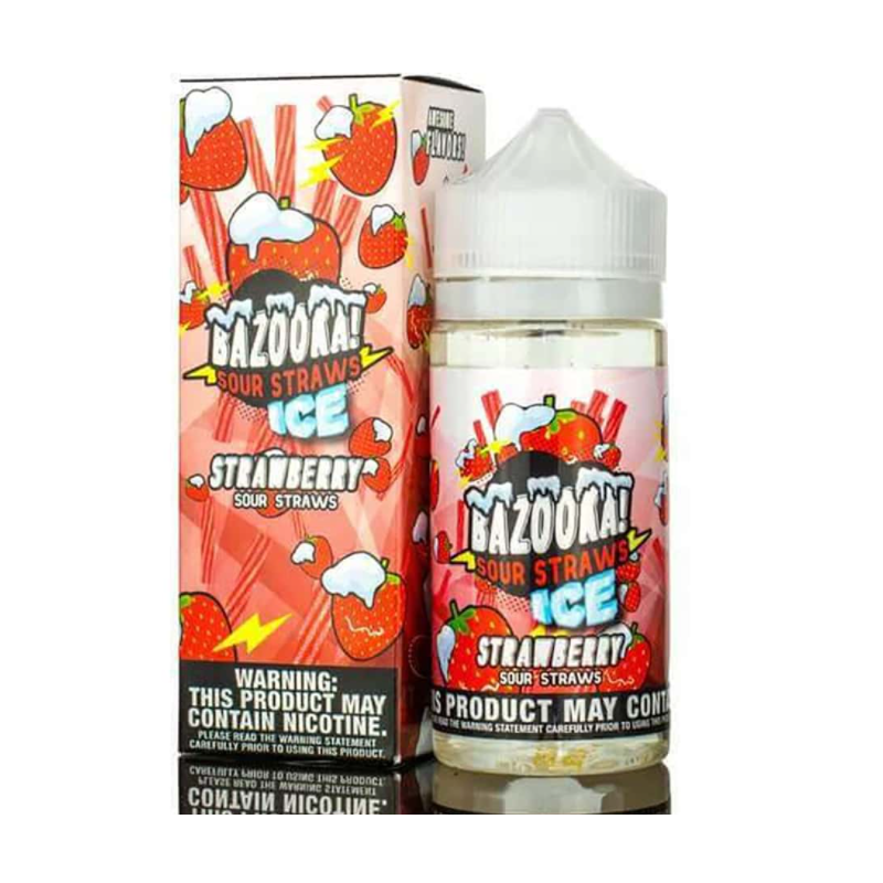 100 ml ICE Strawberry Sour Straws by BazookaLieferumfang:  100 ml  ml ICE Strawberry Sour Straws Geschmack: Sour Strawberry straws that tastes exactly like the real candy. Indulge your sweet tooth and your craving for a bit of sour love with this fantastic e liquid. Be joyous over the bottle size, you are going to want to have lots of this on hand.PG/VG: 30/70Füllmenge: 100 ml 4404Bazooka Liquids USA14,90 CHFsmoke-shop.ch14,90 CHF