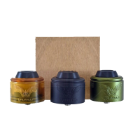 VALHALLA V2 - RDA 40MM vers. Farben (NEUE FARBEN) Vaperz CloudVALHALLA V2 - 2021 Version RDA 40MM vers. Farben (NEUE FARBEN)Der Valhalla V2 ist ein 40-mm-RDA mit 88 Ansaugluftströmungslöchern sowie einer 11-mm-tiefen Liquidwanne. Das Baudeck besteht aus vier 3,5-mm x 3,5-mm-Pfostenlöchern, die selbst extremste Bauarbeiten aufnehmen können.40 mm Außendurchmesser88 Einlass-Luftstrom-LöcherLuftstromdesign von oben nach untenVier 3,5 mm X 3,5 mm Stiftlöcher11 mm SaftquelleInnere ULTEM AFC-KammerULTEM-Kammer-ReduziererErsatzteil-BaggieLieferumfang:1x 40mm Walhalla V2 RDABeutel mit Ersatzteilen1x Ultem-Kammer-Reduzierer1x Innere Ultem AFC-Kammer9517Vaperz Cloud86,30 CHFsmoke-shop.ch86,30 CHF