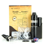 KIT BRUNHILDE SBS 100W (+ATO KRIEMHILD II 4ML) VAPEFLYKIT BRUNHILDE SBS 100W (+ATO KRIEMHILD II 4ML) VAPEFLYLieferumfang: 1 Brunhilde SBS 100W Box Mod1 Kriemhilde 2 Sub Ohm Tank Vaporizer1 K1 Duplex Coil 0.2 Ohm1 K2 Mesh Coil 0.3 Ohm1 810 Drip Tip1 510 Drip Tip Adapter1 spare glass 2ml1 18650 battery adapter1 spare part kit1 USB-C charging cable1 Garantiekarte1 BenutzerhandbuchHigh-End High-EndGerätetyp Kits &amp; PacksKits MediumKit-Typ Geregelte Boxen-KitsExterne Batterie Typ 1 BatterieBatterietyp 18650 / 20700 / 21700 (nicht enthalten)Nur Micro-USB-LadungMaximale Leistung 100WZugkraft DTLEinstellbarer Luftstrom JaFassungsvermögen (ml) 4 mlTankdurchmesser Ø 25 mmTank-Kompatibilität 25mm max.Nachfüllen TopTropfspitze Typ 810Anschluss 510Elektronische Schutzvorrichtungen Ja11297Vapefly89,90 CHFsmoke-shop.ch89,90 CHF