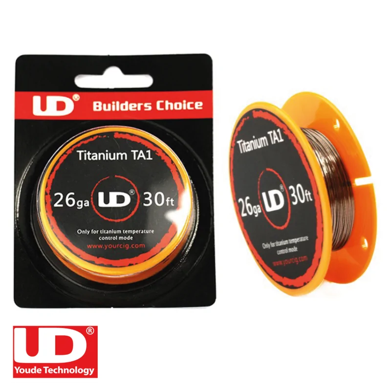 Titanium TA1 von UD - 0.30 mm x 10 Meter (28ga)Lieferumfang: 1x Titanium TA1 von UD - 0.30 mm x 10 Meter (28ga)Wickeldraht aus Titan28ga / 0.30 mm DurchmesserTitanium TA1 von UD Titanium TA1-Draht eignet sich vor allem zum Wickeln von Coil's zur TemperatursteuerungTitanium TA1-Draht eignet sich vor allem zum Wickeln von Coil's zur Temperatursteuerung und Wattmodus. Durch seinen tiefen Widerstand und schnelles Aufheizen erfreut er sich immer grösserer Beliebtheit. Dieser Draht besitzt eine kleine Elastizität und ist brüchiger als andere Metalle. Die 10 m Draht sind auf einer Rolle damit keine Knicke und Drahtsalt entsteht. So befindet sich Ihr Draht immer bis zu letzten cm im perfekten Zustand.11326Indulgence Unicig7,60 CHFsmoke-shop.ch7,60 CHF Titanium TA1 von UD - 0.30 mm x 10 Meter (28ga)Lieferumfang: 1x Titanium TA1 von UD - 0.30 mm x 10 Meter (28ga)Wickeldraht aus Titan28ga / 0.30 mm DurchmesserTitanium TA1 von UD Titanium TA1-Draht eignet sich vor allem zum Wickeln von Coil's zur TemperatursteuerungTitanium TA1-Draht eignet sich vor allem zum Wickeln von Coil's zur Temperatursteuerung und Wattmodus. Durch seinen tiefen Widerstand und schnelles Aufheizen erfreut er sich immer grösserer Beliebtheit. Dieser Draht besitzt eine kleine Elastizität und ist brüchiger als andere Metalle. Die 10 m Draht sind auf einer Rolle damit keine Knicke und Drahtsalt entsteht. So befindet sich Ihr Draht immer bis zu letzten cm im perfekten Zustand.11326Indulgence Unicig7,60 CHFsmoke-shop.ch7,60 CHF