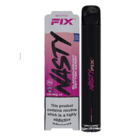 Nasty Juice Salt Nic Fix Version 2 Blackcurrant Cotton Candy 2ml - 20mg (nicht aufladbar)