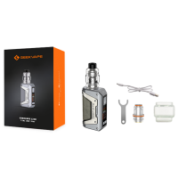 L200 Aegis (Legend 2) Kit mit Z-Sub Ohm Tank von Geekvape (2x 18650)Lieferumfang: L200 Aegis Kit mit Z-Sub Ohm Tank von Geekvape (2x 18650)1 x Aegis Legend 2 Mod (ohne Akkus)1 x Z Sub-Ohm Tank 2021 (5.5ml)2 x Geekvape Z Series Coil (installiert: 0.2Ω 70-80W; Ersatz: 0.25Ω 45-57W)1 x Coil Tool1 x USB-C Kabel1 x Ersatzglas ( 5.5ml)1 x ErsatzteiletütchenBetrieben mit 2x 18650 Batterien (nicht im Lieferumfang enthalten)11340geekvape68,00 CHFsmoke-shop.ch68,00 CHF