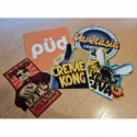- gratis - Merch - 5 Sticker der abgebildeten Marke
