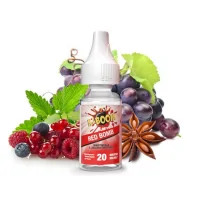 10 ml - K-Boom Nikotinsalz - Red Bomb 20mgK-BOOMRed&nbsp;Bomb&nbsp;- NikotinsalzDer perfekte Mix aus roten Früchten, Trauben, Eukalyptus und Anis, getoppt mit erfrischendem Menthol!Aroma:&nbsp;rote Früchte, Trauben, Eukalyptus, Anis, MentholNikotinmenge: 20mg NikotinsalzInhalt: 10 ml Liquid für E-ZigarettenInhaltsstoffe: pflanzliches Glycerin, Propylenglykol, Nikotinsalz10915K-Boom5,90&nbsp;CHFsmoke-shop.ch5,90&nbsp;CHF
