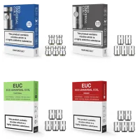 5x Verdampferköpfe EUC für Vaporesso vers. OhmLieferumfang: 5x Verdampferköpfe EUC Passend für: Attitude Tank, Drizzle Tank, Estoc, und Veco (Plus) Tank von VaporessoThe EUC reinvents traditional atomizers allowing a fast and easier than ever system to replace your coil and wick after use.    3541Vaporesso6,90 CHFsmoke-shop.ch6,90 CHF
