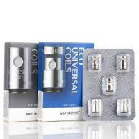 5x Verdampferköpfe EUC für Vaporesso vers. OhmLieferumfang: 5x Verdampferköpfe EUC Passend für: Attitude Tank, Drizzle Tank, Estoc, und Veco (Plus) Tank von VaporessoThe EUC reinvents traditional atomizers allowing a fast and easier than ever system to replace your coil and wick after use.    3541Vaporesso12,90 CHFsmoke-shop.ch12,90 CHF