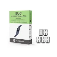 5x Verdampferköpfe EUC für Vaporesso vers. OhmLieferumfang: 5x Verdampferköpfe EUC Passend für: Attitude Tank, Drizzle Tank, Estoc, und Veco (Plus) Tank von VaporessoThe EUC reinvents traditional atomizers allowing a fast and easier than ever system to replace your coil and wick after use. &nbsp;&nbsp;&nbsp;3541Vaporesso9,90&nbsp;CHFsmoke-shop.ch9,90&nbsp;CHF