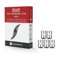 5x Verdampferköpfe EUC für Vaporesso vers. OhmLieferumfang: 5x Verdampferköpfe EUC Passend für: Attitude Tank, Drizzle Tank, Estoc, und Veco (Plus) Tank von VaporessoThe EUC reinvents traditional atomizers allowing a fast and easier than ever system to replace your coil and wick after use. &nbsp;&nbsp;&nbsp;3541Vaporesso9,90&nbsp;CHFsmoke-shop.ch9,90&nbsp;CHF