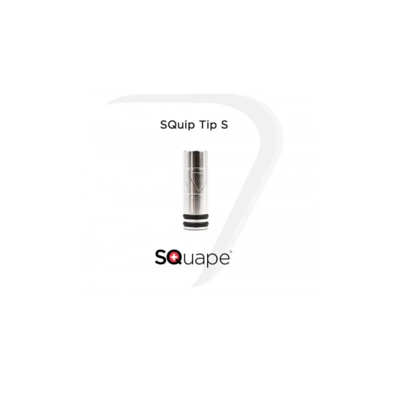 Squape Squip Tips "S" - 510 - von StattqualmSquape Squip Tips "S" von StattqualmSquipt Tip S&nbsp; = Standart Drip&nbsp;Squape R&nbsp; (Foto 1)Nano Drip Tip = (Ø10,6/4X16) (Foto 2) Squip Tip F = Länge: 2cm / - kompatibel mit anderen 510er drip tips - verlängerbar (Foto 3) Squip Tip L = Länge: 4cm Stainless Steel (Foto 4)&nbsp;986Stattqualm / Squape8,90&nbsp;CHFsmoke-shop.ch8,90&nbsp;CHF