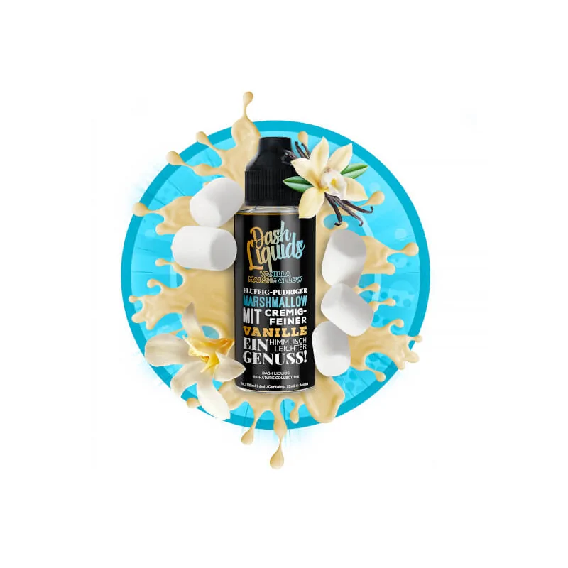 25 ml Dash Liquids Signature Collection - Vanilla Marshmallow Aroma (Longfill)25 ml Dash Liquids Signature Collection - Vanilla Marshmallow Aroma (Longfill)DASH SIGNATURE COLLECTION Das Beste aus dem Hause Dash Liquids jetzt für Euch!Mit der Signature Collection stehen insgesamt drei verschiedene Longfill Aromen von den Jungs und Mädels von Dash Liquids für Euch bereit! Von fruchtig - süß, bis cremig -süss!DASH SIGNATURE COLLECTION - VANILLA MARSHMALLOWDer cremig-süße Ableger der Signature Collection von Dash Liquids. Bei diesem leckeren Longfill Aroma werdet Ihr den perfekten Geschmack von herrlicher Vanille schmecken, welche über einen süßen Marshmallow gegossen wurde. Geliefert werden Dir 25ml Dash Liquids Signature Collection - Vanilla Marshmallow in einer 120ml Flasche.Bevor Du das Liquid dampfen kannst, muss noch mit Base und, bei Bedarf, mit Nikotinshots aufgefüllt werden.Schon die drei anderen Flavours der Big Vape Aromen Reihe probiert? Hier findest Du sie.Aroma: Vanille, MarshmallowInhalt: 25 ml in 120 ml FlascheDosierempfehlung: Flasche komplett mit Base und/oder Nikotinshots auffüllenInhaltsstoffe: Propylenglycol, Glycerin, Aromen11354Dash Liquids9,90 CHFsmoke-shop.ch9,90 CHF 25 ml Dash Liquids Signature Collection - Vanilla Marshmallow Aroma (Longfill)25 ml Dash Liquids Signature Collection - Vanilla Marshmallow Aroma (Longfill)DASH SIGNATURE COLLECTION Das Beste aus dem Hause Dash Liquids jetzt für Euch!Mit der Signature Collection stehen insgesamt drei verschiedene Longfill Aromen von den Jungs und Mädels von Dash Liquids für Euch bereit! Von fruchtig - süß, bis cremig -süss!DASH SIGNATURE COLLECTION - VANILLA MARSHMALLOWDer cremig-süße Ableger der Signature Collection von Dash Liquids. Bei diesem leckeren Longfill Aroma werdet Ihr den perfekten Geschmack von herrlicher Vanille schmecken, welche über einen süßen Marshmallow gegossen wurde. Geliefert werden Dir 25ml Dash Liquids Signature Collection - Vanilla Marshmallow in einer 120ml Flasche.Bevor Du das Liquid dampfen kannst, muss noch mit Base und, bei Bedarf, mit Nikotinshots aufgefüllt werden.Schon die drei anderen Flavours der Big Vape Aromen Reihe probiert? Hier findest Du sie.Aroma: Vanille, MarshmallowInhalt: 25 ml in 120 ml FlascheDosierempfehlung: Flasche komplett mit Base und/oder Nikotinshots auffüllenInhaltsstoffe: Propylenglycol, Glycerin, Aromen11354Dash Liquids9,90 CHFsmoke-shop.ch9,90 CHF