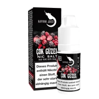 Hayvan Juice Nikotinsalz - Cok Güzel vers. NikotinstärkenLieferumfangHayvan Juice Nikotinsalz - Cok Güzel 18mgHayvan Juice Nikotinsalz - Cok Güzel 18mg - jetzt auch als Nikotinsalz Liquid mit 18mg. Ein leckerer, bunter Beerenmix mit einer leichten, angenehmen Frische!Aroma: Beerenmix, FrischeNikotinmenge verschiedene Nikotinstärken auswählbar NikotinsalzInhalt: 10ml für E-ZigarettenDosierempfehlung: 50% VG / 50% PGInhaltsstoffe: Propylenglycol, Glycerin, Aromen11363Hayvan Juice Aromen5,00 CHFsmoke-shop.ch5,00 CHF Hayvan Juice Nikotinsalz - Cok Güzel vers. NikotinstärkenLieferumfangHayvan Juice Nikotinsalz - Cok Güzel 18mgHayvan Juice Nikotinsalz - Cok Güzel 18mg - jetzt auch als Nikotinsalz Liquid mit 18mg. Ein leckerer, bunter Beerenmix mit einer leichten, angenehmen Frische!Aroma: Beerenmix, FrischeNikotinmenge verschiedene Nikotinstärken auswählbar NikotinsalzInhalt: 10ml für E-ZigarettenDosierempfehlung: 50% VG / 50% PGInhaltsstoffe: Propylenglycol, Glycerin, Aromen11363Hayvan Juice Aromen5,00 CHFsmoke-shop.ch5,00 CHF