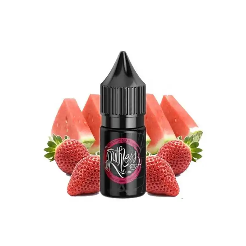 Ruthless Salt Nic Ez Duz It 10ml - 20MGLieferumfang: 1x Ruthless Salt Nic Ez Duz It 10ml - 20MGGeschmack: Mit E Z Duz It on Ice haben die Ruthless eine erfrischende, minzartige Wendung auf ihren schmackhaften Erdbeer- und Wassermelonensaft gebracht. Ein köstlicher Brei aus Menthol und Früchten, ein einzigartiger Geschmack, den Sie unbedingt probieren sollten.50% / 50% | VG / PGNikotinsalz 20mg 8948Ruthless6,50 CHFsmoke-shop.ch6,50 CHF Ruthless Salt Nic Ez Duz It 10ml - 20MGLieferumfang: 1x Ruthless Salt Nic Ez Duz It 10ml - 20MGGeschmack: Mit E Z Duz It on Ice haben die Ruthless eine erfrischende, minzartige Wendung auf ihren schmackhaften Erdbeer- und Wassermelonensaft gebracht. Ein köstlicher Brei aus Menthol und Früchten, ein einzigartiger Geschmack, den Sie unbedingt probieren sollten.50% / 50% | VG / PGNikotinsalz 20mg 8948Ruthless6,50 CHFsmoke-shop.ch6,50 CHF